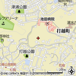 熊本県熊本市北区打越町36-68周辺の地図