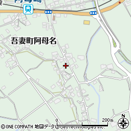長崎県雲仙市吾妻町阿母名1006周辺の地図