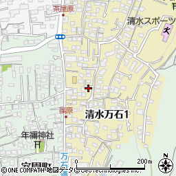 株式会社一条工務店熊本　ＴＫＵ北熊本展示場周辺の地図
