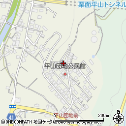 長崎県諫早市平山町362-16周辺の地図