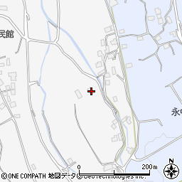 長崎県雲仙市吾妻町永中名439周辺の地図