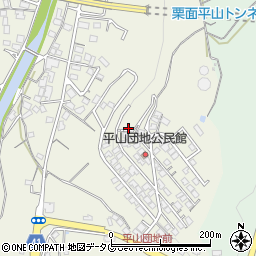 長崎県諫早市平山町362-5周辺の地図