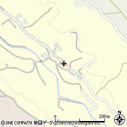 長崎県雲仙市吾妻町田之平名1135周辺の地図