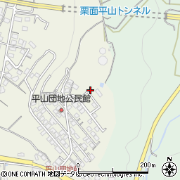 長崎県諫早市平山町357-1周辺の地図