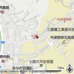 長崎県西彼杵郡長与町丸田郷8周辺の地図