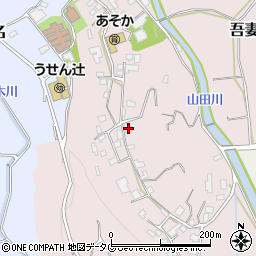 長崎県雲仙市吾妻町栗林名346周辺の地図