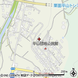 長崎県諫早市平山町362-8周辺の地図