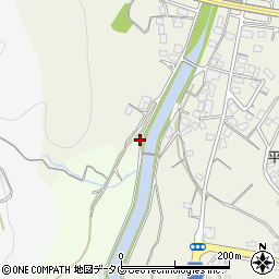 長崎県諫早市平山町643-3周辺の地図
