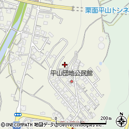 長崎県諫早市平山町362-6周辺の地図