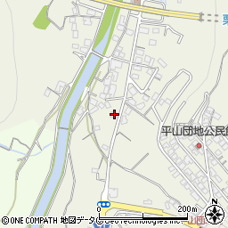 長崎県諫早市平山町328周辺の地図