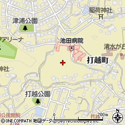 熊本県熊本市北区打越町36周辺の地図