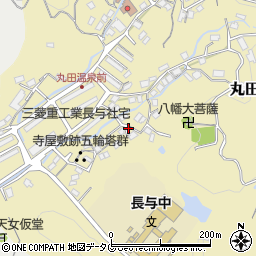 長崎県西彼杵郡長与町丸田郷230周辺の地図