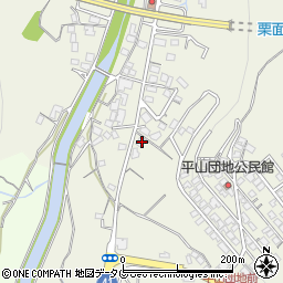 長崎県諫早市平山町322周辺の地図