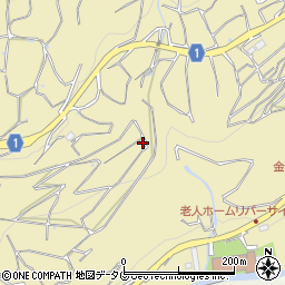 熊本県熊本市西区河内町野出1777周辺の地図