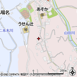 長崎県雲仙市吾妻町栗林名412周辺の地図