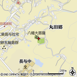 長崎県西彼杵郡長与町丸田郷252周辺の地図