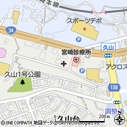 宮崎病院指定ケアマネジメントセンター周辺の地図