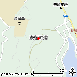 長崎県五島市奈留町浦周辺の地図