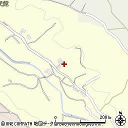 長崎県雲仙市吾妻町田之平名1097周辺の地図