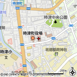 時津町役場本庁舎３階　学校教育課周辺の地図
