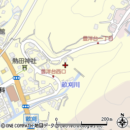 長崎県長崎市畝刈町周辺の地図