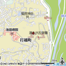 熊本県熊本市北区打越町38周辺の地図