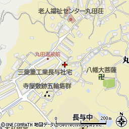 長崎県西彼杵郡長与町丸田郷279周辺の地図
