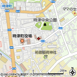 時津警察署周辺の地図