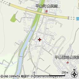 長崎県諫早市平山町309周辺の地図