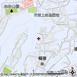 池田上ノ原団地３周辺の地図