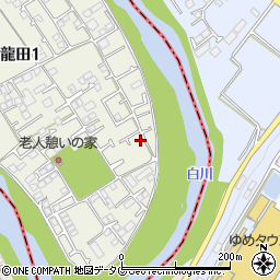 九和設計株式会社　熊本営業所周辺の地図