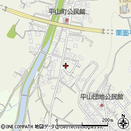 長崎県諫早市平山町298-1周辺の地図