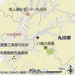長崎県西彼杵郡長与町丸田郷278周辺の地図