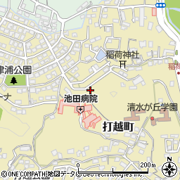 熊本県熊本市北区打越町37-48周辺の地図