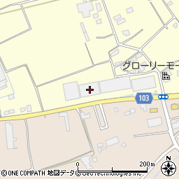 熊本県熊本市東区小山町1919周辺の地図