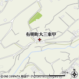 長崎県島原市有明町大三東甲周辺の地図