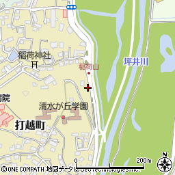 熊本県熊本市北区打越町39-41周辺の地図