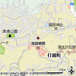 熊本県熊本市北区打越町37-34周辺の地図