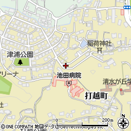 熊本県熊本市北区打越町37-33周辺の地図