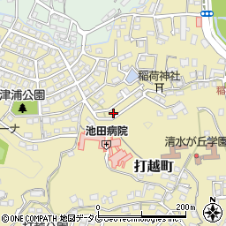 熊本県熊本市北区打越町37-35周辺の地図