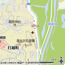 熊本県熊本市北区打越町39-39周辺の地図