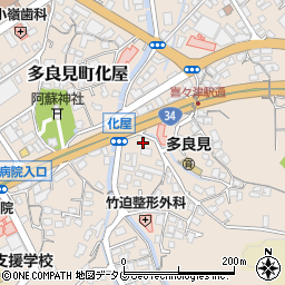 ビユーテー株式会社　長崎出張所周辺の地図
