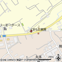 熊本県熊本市東区小山町1984周辺の地図