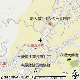 長崎県西彼杵郡長与町丸田郷163周辺の地図