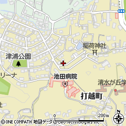 熊本県熊本市北区打越町37-31周辺の地図