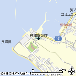 龍栄荘周辺の地図