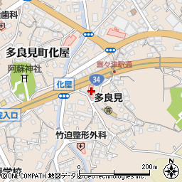 松屋眼科医院周辺の地図