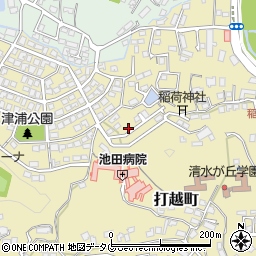 熊本県熊本市北区打越町37-29周辺の地図