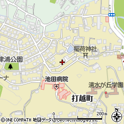 熊本県熊本市北区打越町37-28周辺の地図