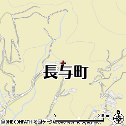 長崎県西彼杵郡長与町丸田郷1821周辺の地図